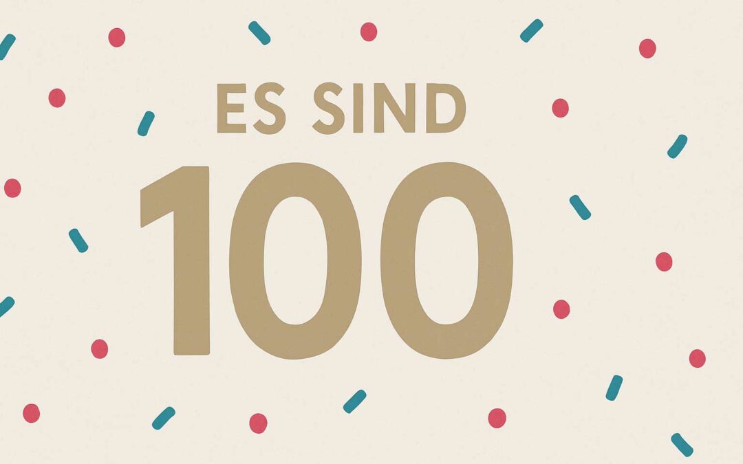 Es sind 100!