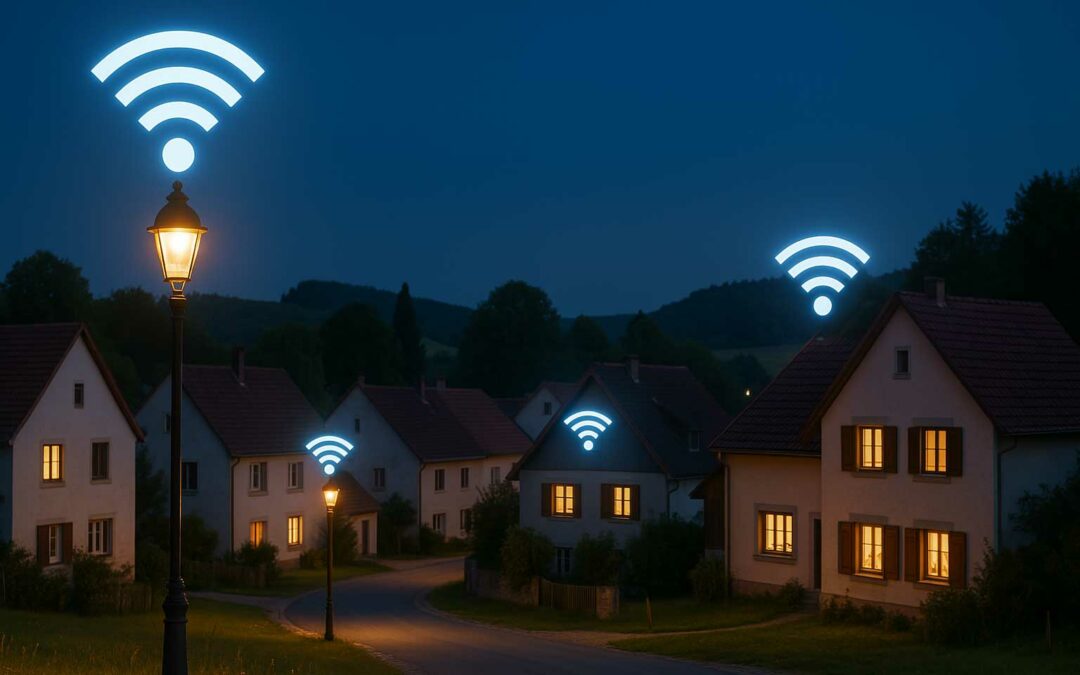Straßenlaternen als WLAN-Hotspots – Warum der Internetausbau am Land neu gedacht werden muss