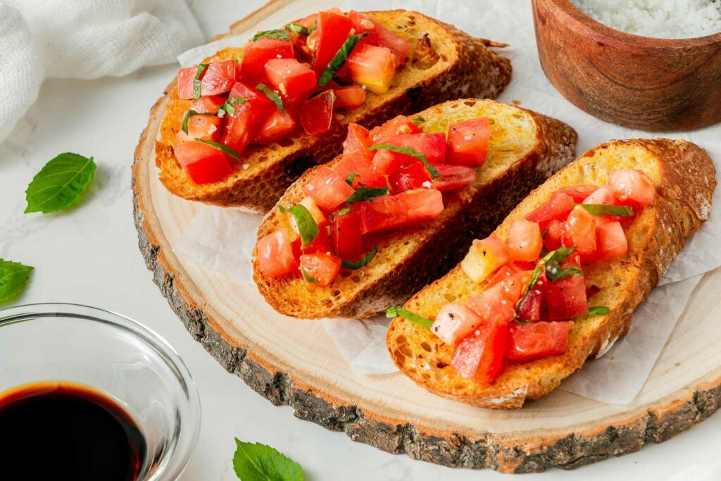 Klassische Bruschetta