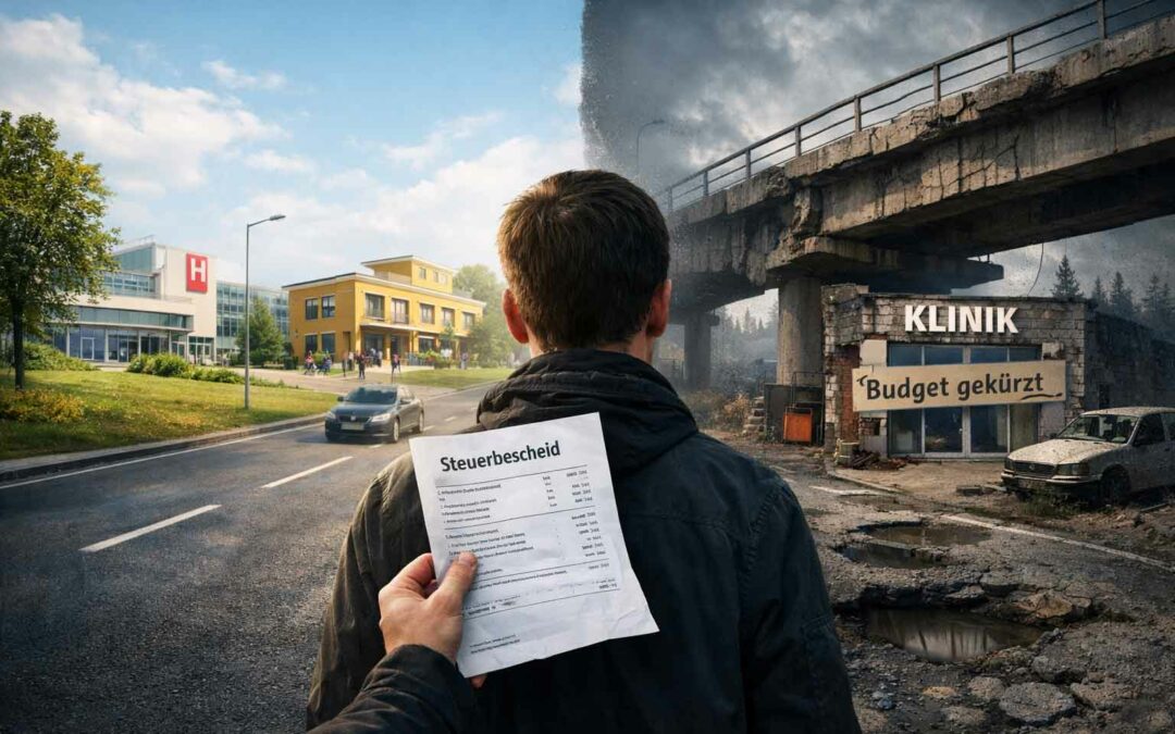 Steuern senken, Staat kaputt sparen – wer zahlt am Ende die Rechnung?